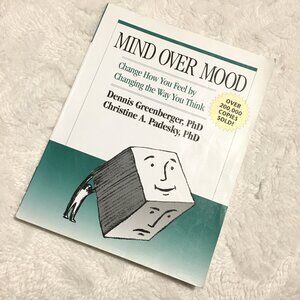 2/$40 'Mind Over Mood' Softcover Psychology Book